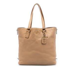 Prada Side Zip Shopper Tote Vitello #246278P77B
